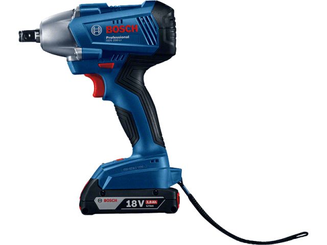 Odvijač BOSCH GDS 250-LI PROFESSIONAL, udarni, 18V, 2x3.0 Ah, aku