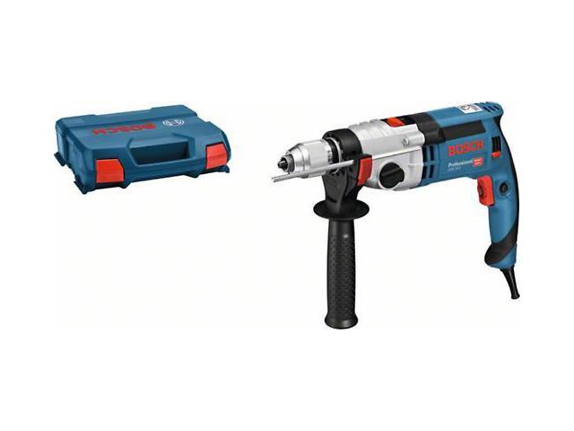 Bušilica BOSCH GSB 24-2 PROFESSIONAL, udarna, brzostezna, L-kofer, 1100W