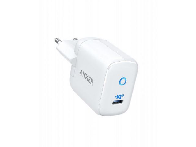 Kućni punjač ANKER PowerPort III Mini 30W, USB Type-C, Power IQ 3.0, bijeli