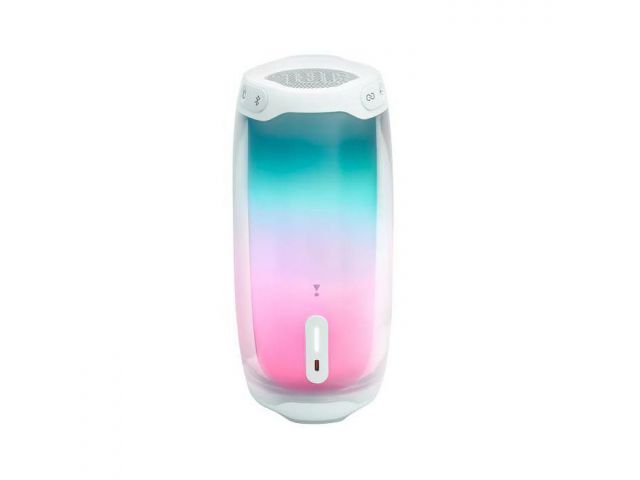 Bluetooth zvučnik JBL Pulse 4, BT4.2, PartyBoost, RGB, LED osvjetljenje, vodootporan IPX7, bijeli
