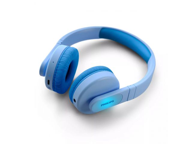Bluetooth slušalice PHILIPS TAK4206BL/00, naglavne, dječje, plave 