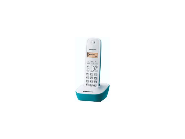 Telefon bežični PANASONIC KX-TG1611FXC, plavi