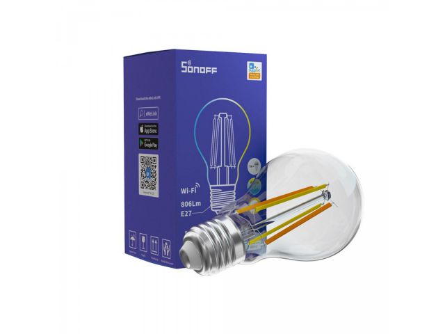 Pametna LED žarulja SONOFF B02-F-A60, E27, 9W, WiFi, BT