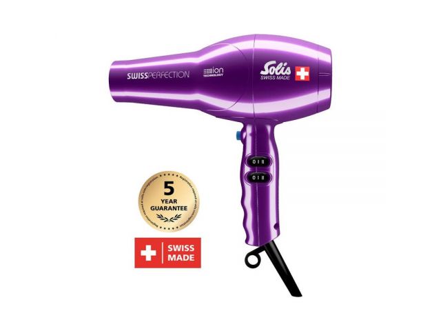 Sušilo za kosu SOLIS Swiss Perfection, ljubičasto