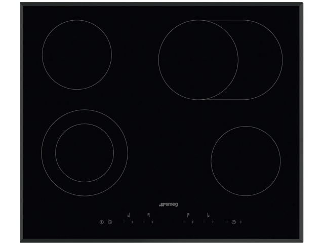 Ploča za kuhanje SMEG SE364EMTB, staklokeramika, 60cm