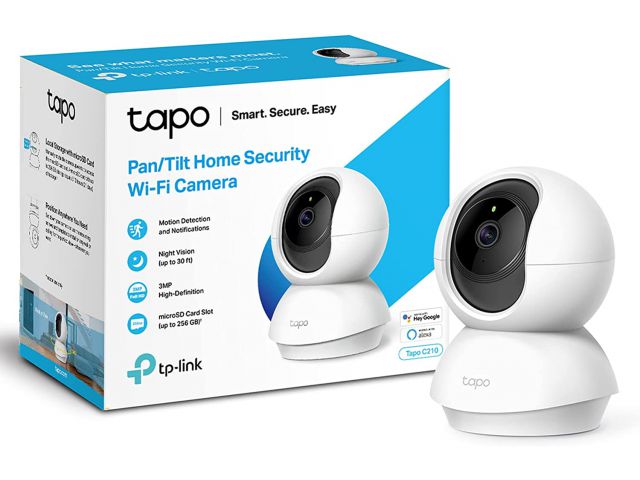 Pametna kamera TP-LINK Tapo C210, unutarnja, 1080p, WiFi, Google & Alexa