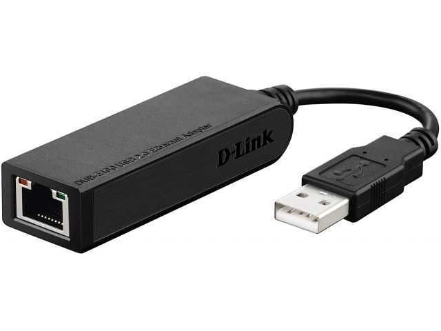 Mrežni adapter D-LINK DUB-E100, USB 2.0 -> Fast Ethernet