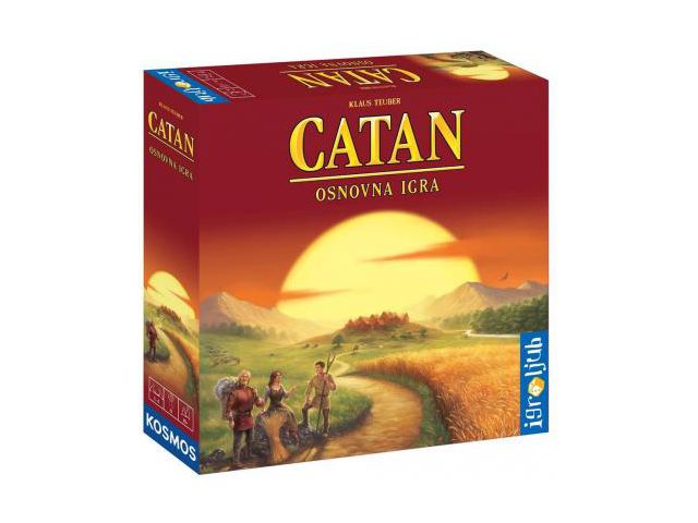 Društvena igra CATAN (HR), 3-4 igrača, dob 10+