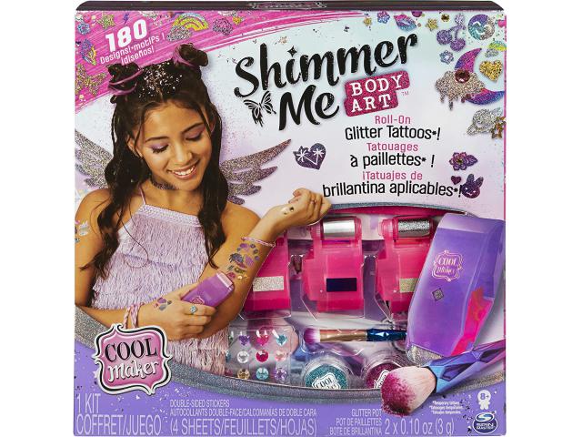 Pribor za uljepšavanje GO GLAM Shimmer me, za izradu privremenih tetovaža
