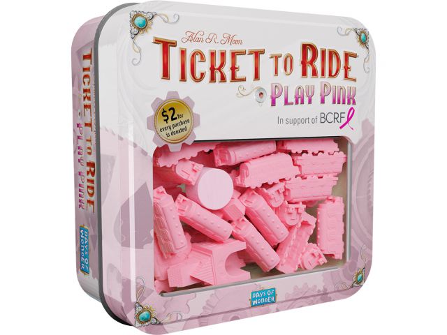 Društvena igra TICKET TO RIDE - PLAY PINK, ekspanzija