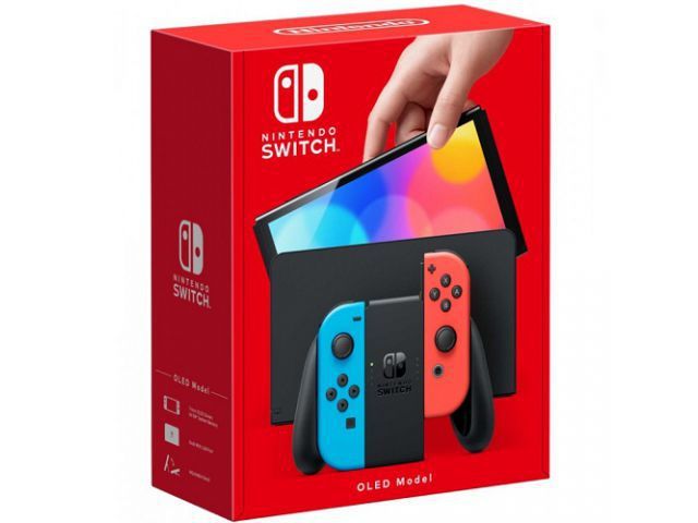 Igraća konzola NINTENDO SWITCH OLED, bijeli Joy-Con - DEMO