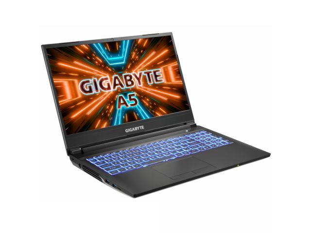 Laptop GIGABYTE A5 X1C, Ryzen 9-5900HX/16GB/512GB SSD/RTX3070 Max-Q 8GB/15.6