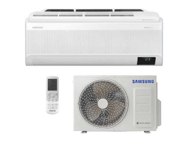 Klima uređaj SAMSUNG Wind-Free Pure 3,5/4,0kW AR12AXKAAWKNEU/XEU, WiFi, tihi rad, komplet