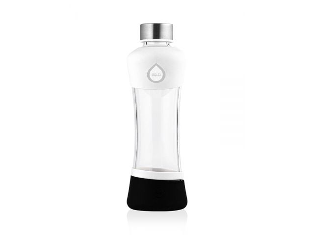 Staklena boca EQUA, Active White, BPA free, sa silikonskom zaštitom, 550ml