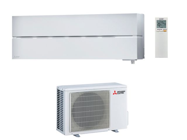 Klima uređaj MITSUBISHI Power DC Inverter 2,5/3,2kW (MSZ-LN25VGW), inverter, WiFi, bijela, komplet