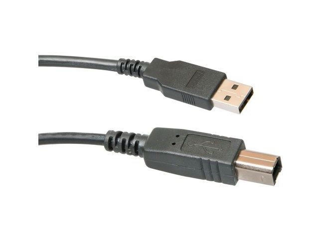 Kabel DELTACO USB 2.0 A-B (printer) zip-lock bag: 3,0m (2219)