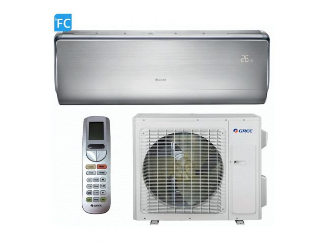 Klima uređaj GREE U-Crown 5,3/5,3 kW (GWH18UC-K6DNA4A/GWH18UC-K6DNA4A), inverter, A++, WiFi, komplet