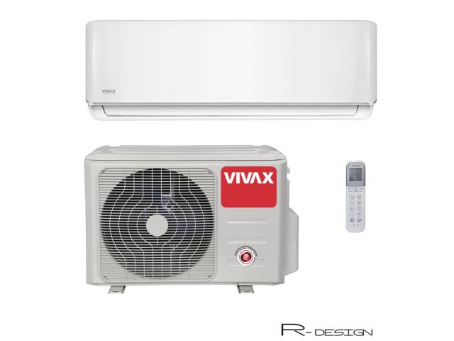 Klima uređaj VIVAX COOL 3,52/3,81kW (ACP-12CH35AERI+ R32 SILVER MIRROR), inverter, komplet