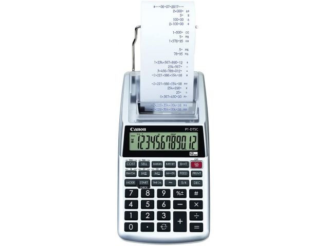 Kalkulator CANON P 1 DTSC, 12 brojeva, LCD ekran, ispis