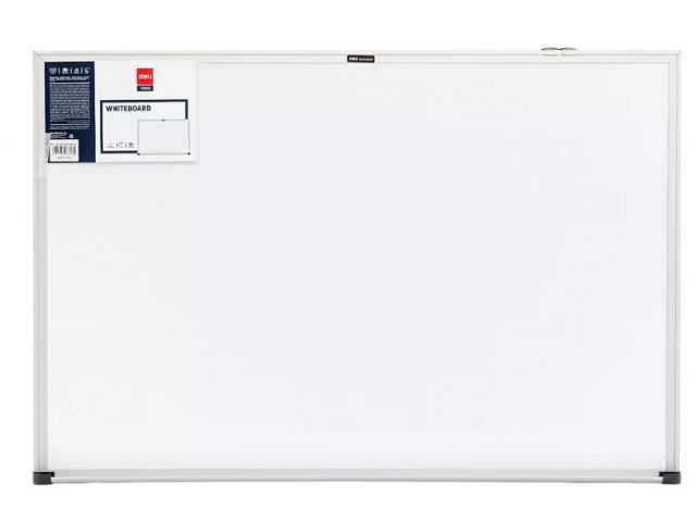 Ploča DELI 7818, bijela, zidna,150x90cm, aluminijski okvir