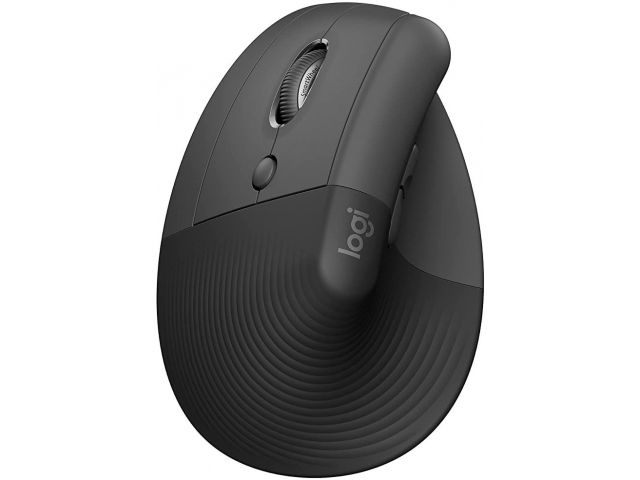Bežični miš LOGITECH Lift Left, za ljevake, ergonomski, vertikalni, crni (910-006474)