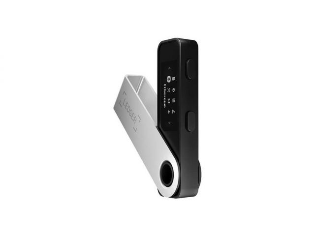 Digitalni novčanik LEDGER Nano S Plus, za kriptovalute, USB, crni