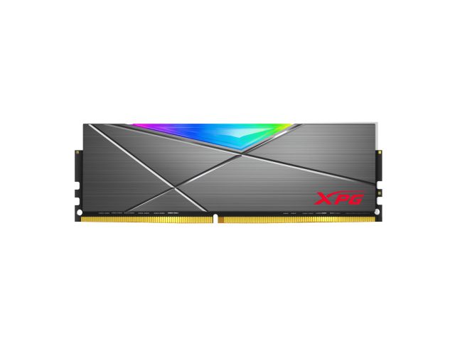 Memorija A-DATA 8 GB DDR4, 3200 MHz, DIMM, XPG Spectrix D50, RGB, CL16, grey