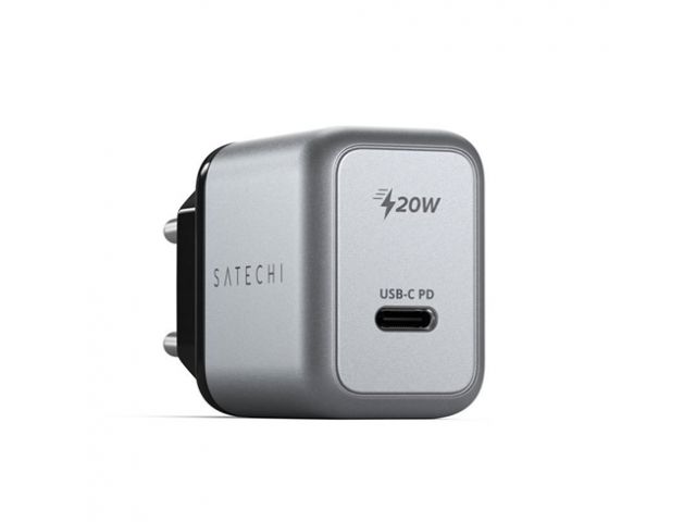Punjač SATECHI USB-C, 20W, sivi (ST-UC20WCM-EU)
