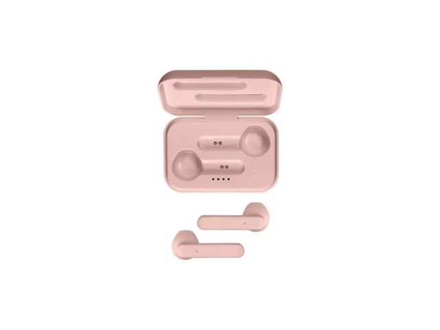 Bluetooth slušalice STREETZ TWS-1106, mikrofon, TWS, roze