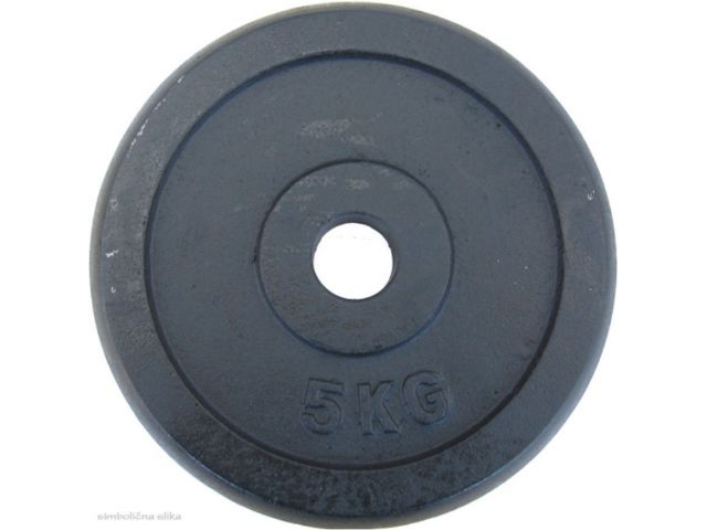 Disk za uteg FITMOTIV, 5 kg