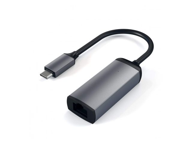 Mrežni adapter SATECHI USB-C na LAN, sivi (ST-TCENM)