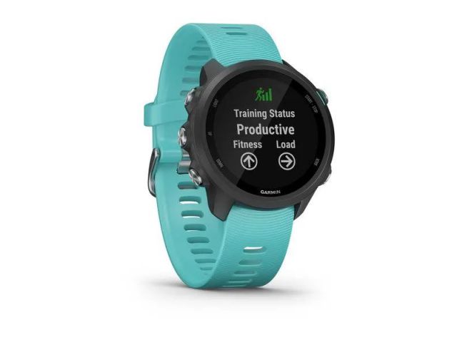 Pametni sat GARMIN Forerunner 245 Music Black Aqua (010-02120-32)