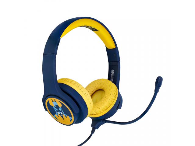 Slušalice OTL Batman Interactive Headphone ACC-0576, naglavne, gaming, crne/plave