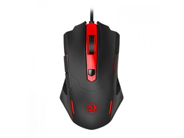 Miš REDRAGON Pegasus M705, crni/crveni
