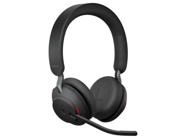 Slušalice za PC JABRA Evolve2 65, naglavne, mikrofon, bežične, crne