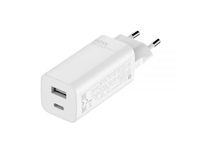 Kućni punjač XIAOMI, 65W, Type-A + Type-C, EU