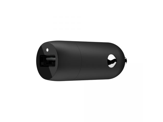 Auto punjač BELKIN Car Charger BOOST_CHARGEa USB-A Quick Charge (18W), crni