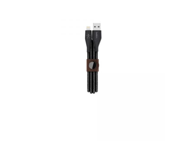 Kabel BELKIN DuraTeka Plus Lightning na USB-A, 1.2 m, crni