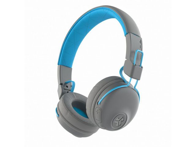 Bluetooth slušalice JLAB Studio, naglavne, sive/plave