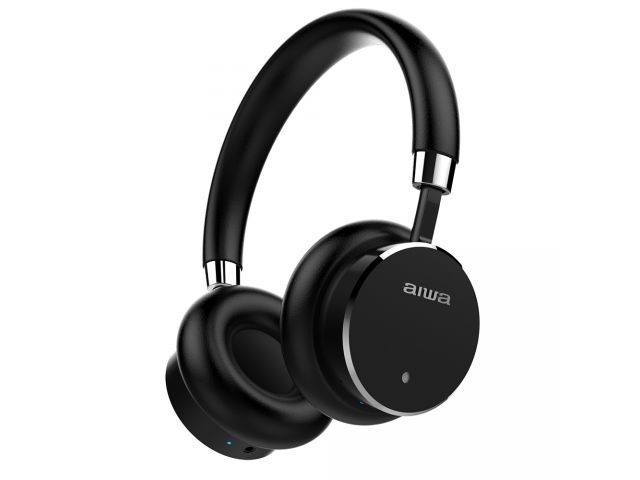Bluetooth slušalice AIWA HSTBTN-800BK Silence Edition, ANC, naglavne, crne