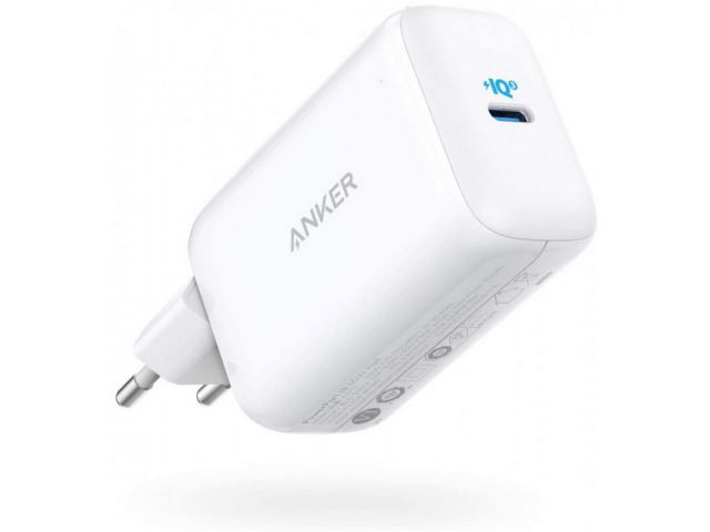 Kućni punjač ANKER PowerPort III Pod, 65W, brzi punjač, 1×Type-C, PowerIQ 3.0, bijeli