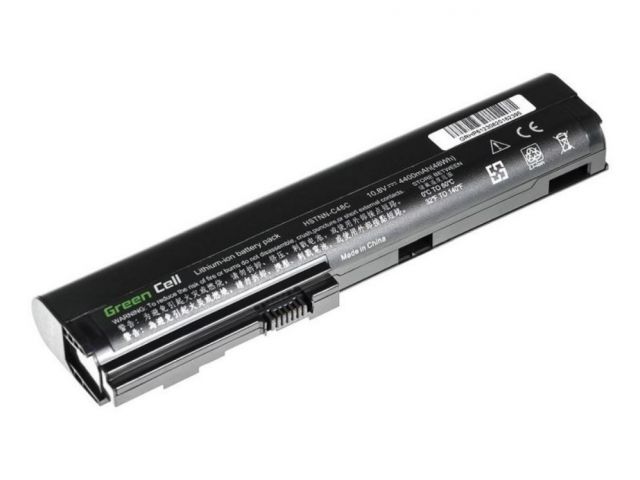 Baterija za laptop GREEN CELL (HP61), 4400 mAh, 10.8V (11.1V) SX09 HSTNN-DB2K za HP EliteBook 2560p 2570p