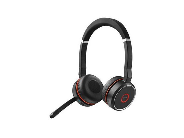 Bluetooth slušalice JABRA Evolve 75 BT4.2, crne