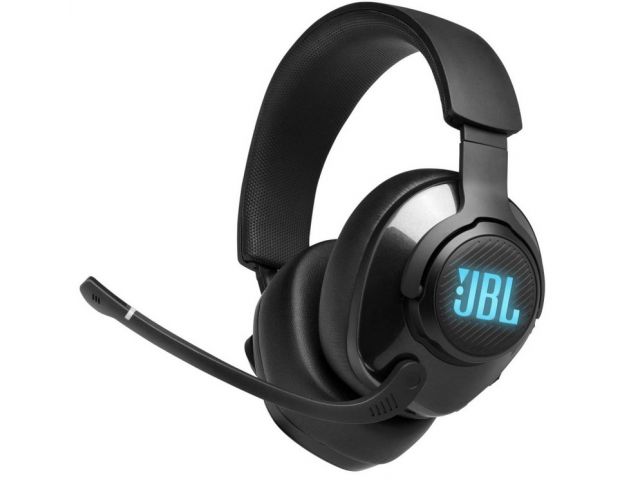 Gaming slušalice JBL QUANTUM 400, naglavne, mikrofon, 3.5mm, USB, RGB, crne