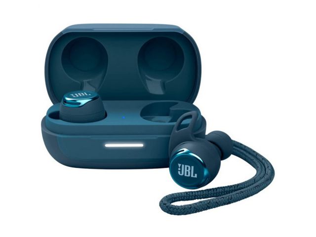 Bluetooth slušalice JBL Reflect Flow Pro+ BT5.0, mikrofon, ANC, IPX8 vodootporne, aktivno poništavanje buke, plave