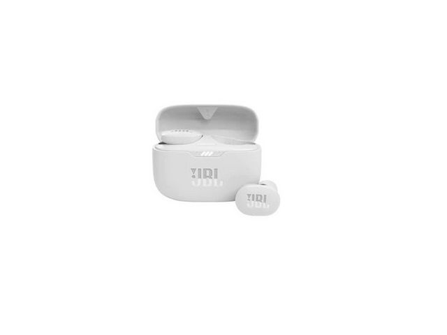 Bluetooth slušalice JBL Tune 130 NC, TWS, BT 5.2, aktivno poništavanje buke, bijele