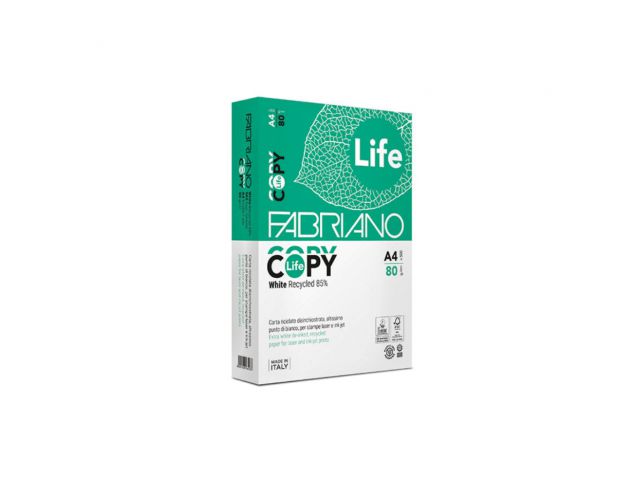 Papir FABRIANO CopyLife (reciklirani papir) A4/80g bijeli 500L 48521297