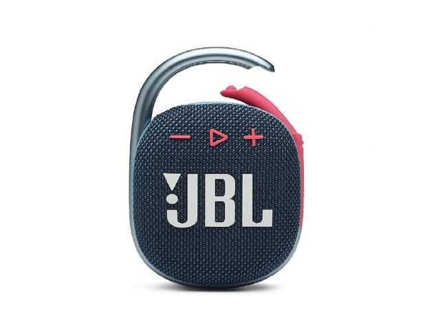 Bluetooth zvučnik JBL Clip 4, BT 5.1, prijenosni, vodootporan IP67, plavi/rozi