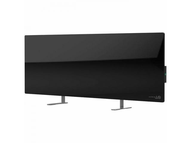 Pametna grijalica AENO Premium Eco Smart Heater, 700W, infracrvena i konvektorska, kaljeno staklo, crna (AGH0002S)