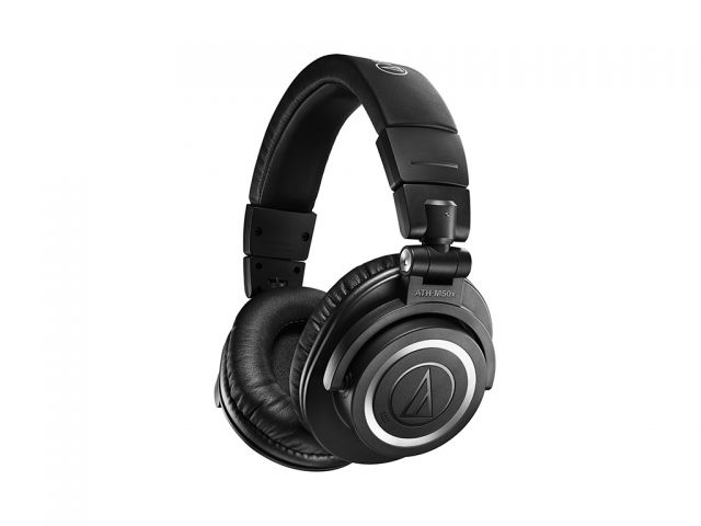 Bluetooth slušalice AUDIO-TEHNICA ATH-M50xBT2, naglavne, crne